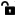 Unlock icon